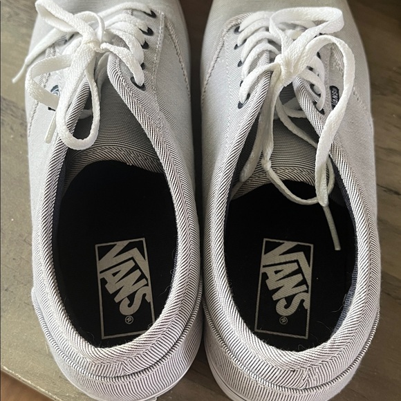 Vans Gray Women's Shoes - Picture 4 of 8